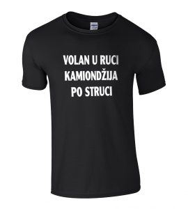 Volan U Ruci Kamiondžija Po Struci