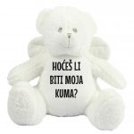 Hoćeš Li Biti Moja Kuma? | Medo Anđeo - 42 cm