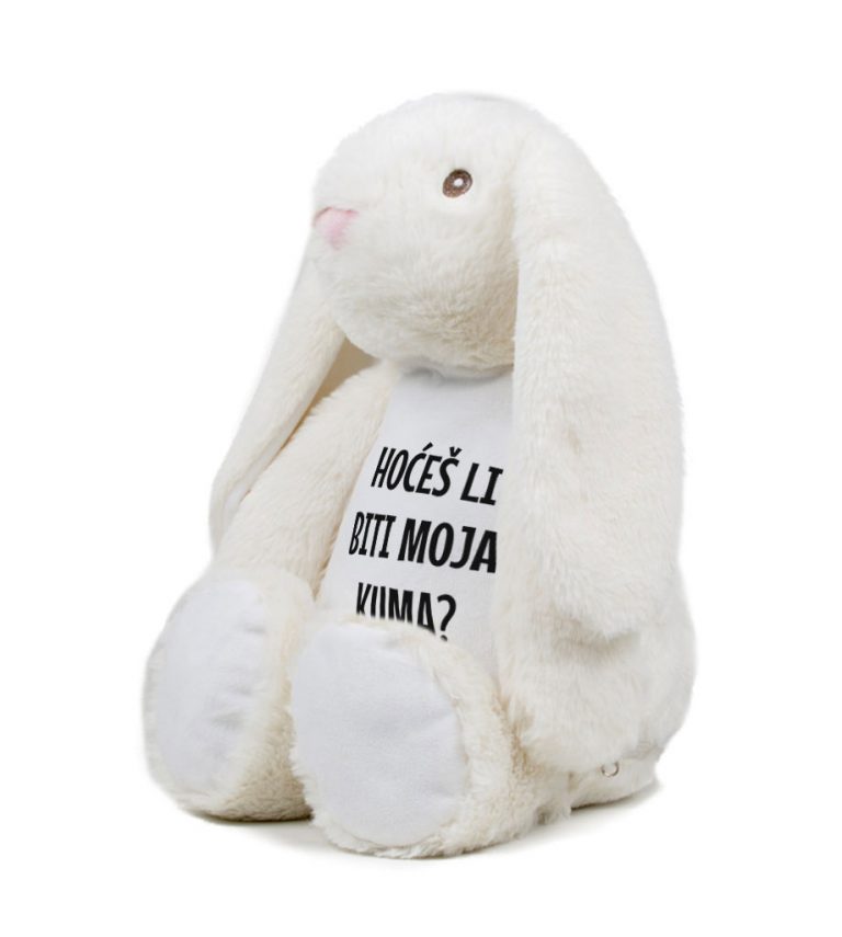 Hoćeš Li Biti Moja Kuma? | Zeko - 45 cm - Slika 3