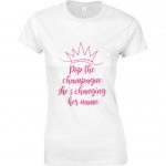 Pop The Champagne She's Changing Her Name