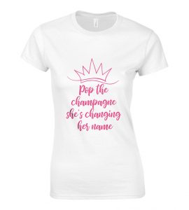 Pop The Champagne She's Changing Her Name