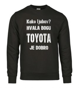 Kako Ljubav? Hvala Bogu Toyota Je Dobro