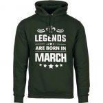 Legends Are Born In March