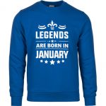 Legends Are Born In January