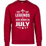 Legends Are Born In July