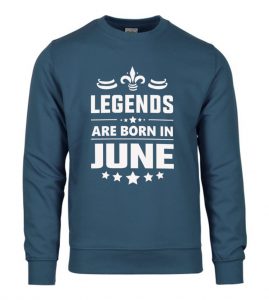 Legends Are Born In June