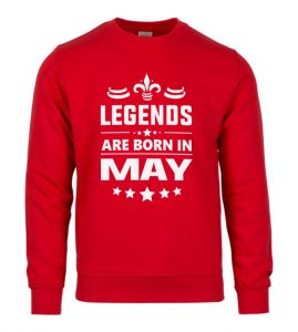 Legends Are Born In May