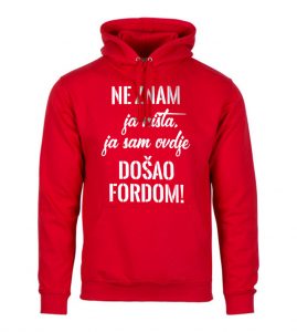 Ne Znam Ja Ništa Ja Sam Ovdje Došao Fordom