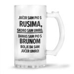 Jučer Sam Pio S Rusima, Skoro Sam Umro. Danas Sam Pio S Brunom, Bolje Da Sam Jučer Umro!