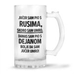 Jučer Sam Pio S Rusima, Skoro Sam Umro. Danas Sam Pio S Dejanom, Bolje Da Sam Jučer Umro!