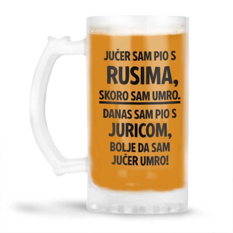 Jučer Sam Pio S Rusima, Skoro Sam Umro. Danas Sam Pio S Juricom, Bolje Da Sam Jučer Umro! - Slika 4