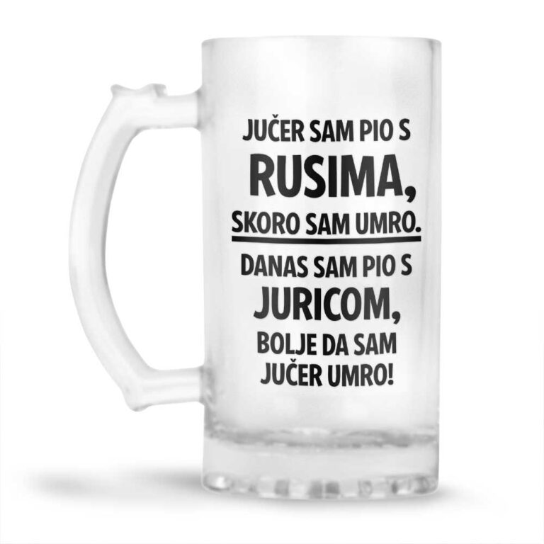 Jučer Sam Pio S Rusima, Skoro Sam Umro. Danas Sam Pio S Juricom, Bolje Da Sam Jučer Umro! - Slika 2