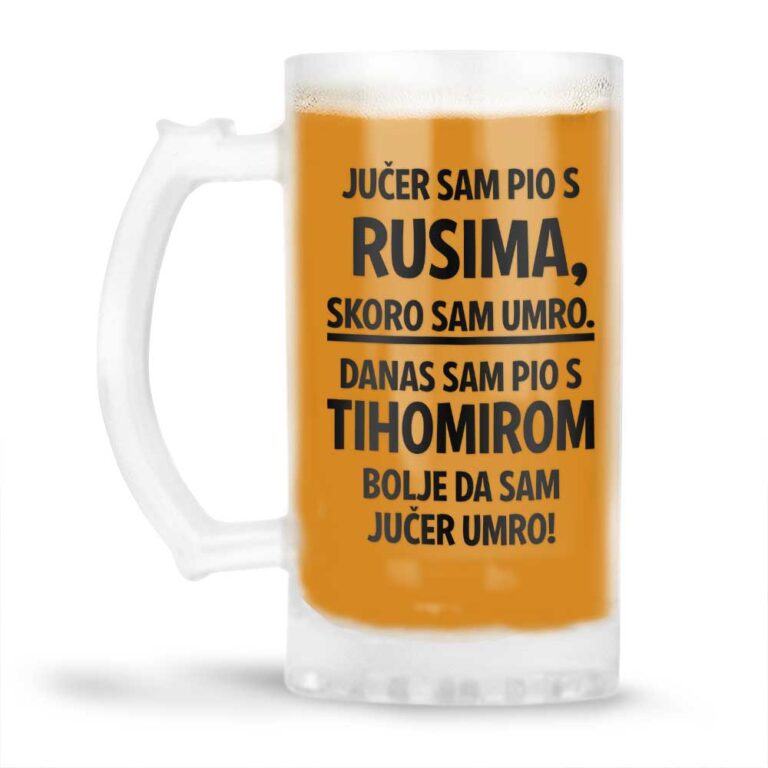 Jučer Sam Pio S Rusima, Skoro Sam Umro. Danas Sam Pio S Tihomirom, Bolje Da Sam Jučer Umro! - Slika 4