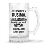 Jučer Sam Pio S Rusima, Skoro Sam Umro. Danas Sam Pio S Vitom, Bolje Da Sam Jučer Umro!