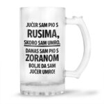 Jučer Sam Pio S Rusima, Skoro Sam Umro. Danas Sam Pio S Zoranom, Bolje Da Sam Jučer Umro!