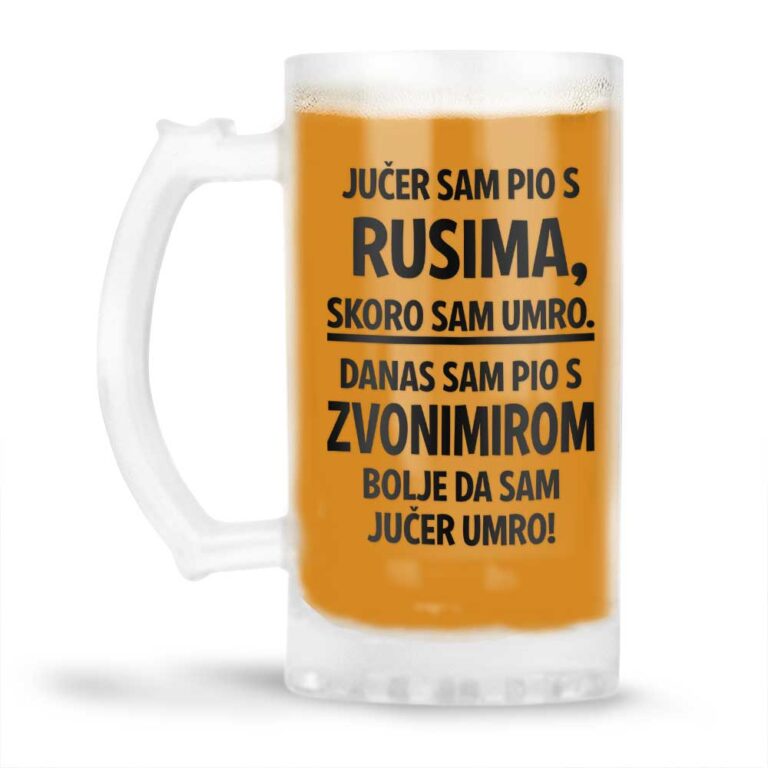 Jučer Sam Pio S Rusima, Skoro Sam Umro. Danas Sam Pio S Zvonimirom, Bolje Da Sam Jučer Umro! - Slika 4