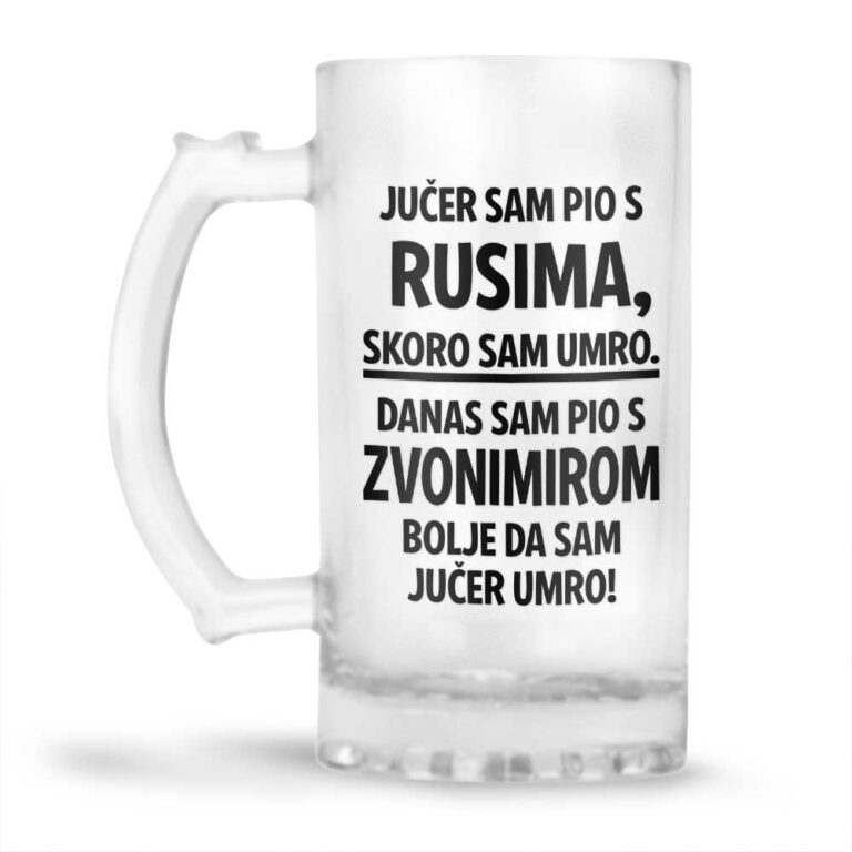 Jučer Sam Pio S Rusima, Skoro Sam Umro. Danas Sam Pio S Zvonimirom, Bolje Da Sam Jučer Umro! - Slika 2