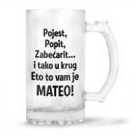 Pojest, Popit, Zabećarit… I Tako U Krug | Eto To Vam Je Mateo!