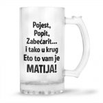 Pojest, Popit, Zabećarit… I Tako U Krug | Eto To Vam Je Matija!