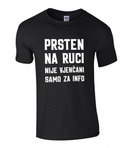 Prsten Na Ruci Nije Vjenčani Samo Za Info