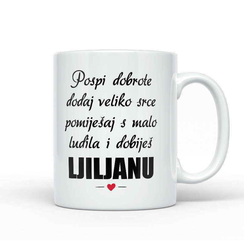 Pospi Dobrote Dodaj Veliko Srce I Pomiješaj S Malo Ludila I Dobiješ Ljiljanu
