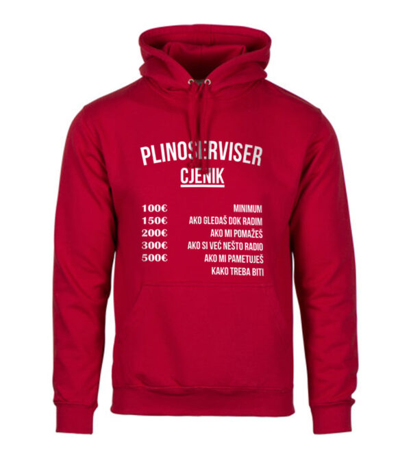 Plinoserviser Cjenik