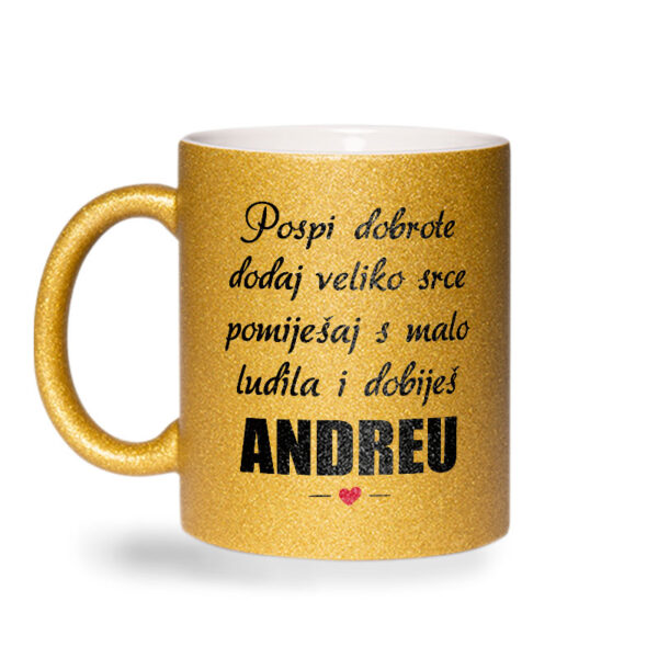 Pospi Dobrote Dodaj Veliko Srce I Pomiješaj S Malo Ludila I Dobiješ Andreu - Slika 2