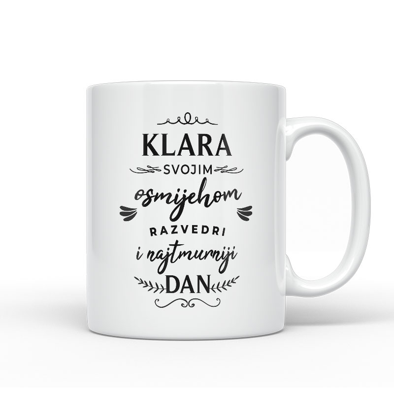 Klara Svojim Osmijehom Razvedri I Najtmurniji Dan