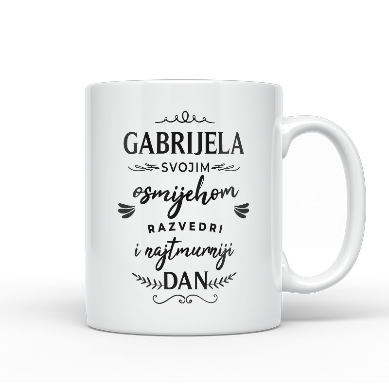 Gabrijela Svojim Osmijehom Razvedri I Najtmurniji Dan