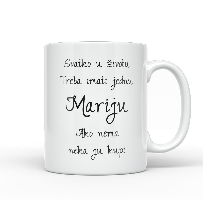 Svatko U Životu Treba Imati Jednu Mariju | Ako Nema Neka Ju Kupi