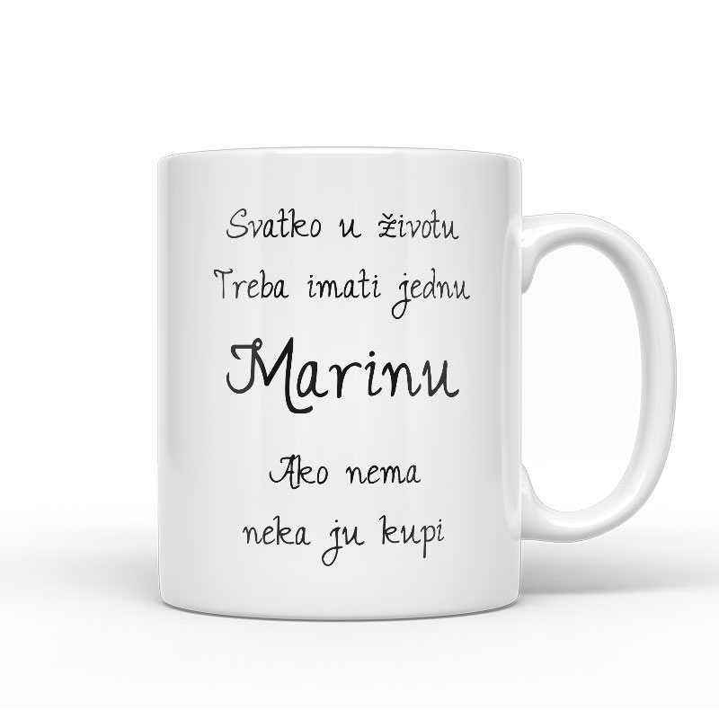 Svatko U Životu Treba Imati Jednu Marinu | Ako Nema Neka Ju Kupi