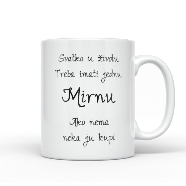 Svatko U Životu Treba Imati Jednu Mirnu | Ako Nema Neka Ju Kupi