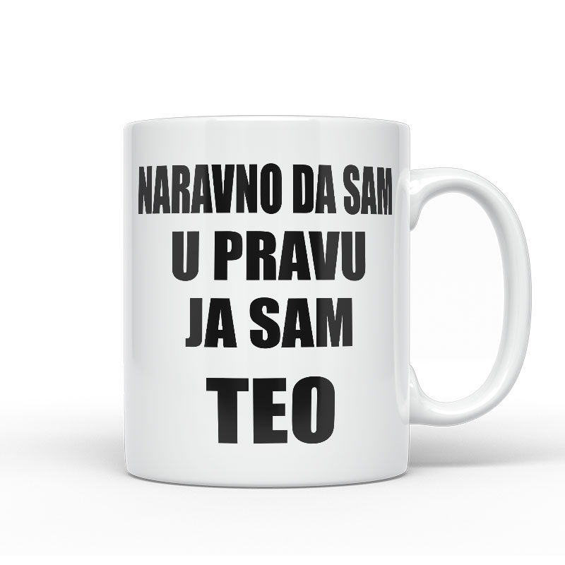 Naravno Da Sam U Pravu Ja Sam Teo