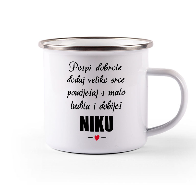 Pospi Dobrote Dodaj Veliko Srce I Pomiješaj S Malo Ludila I Dobiješ Niku