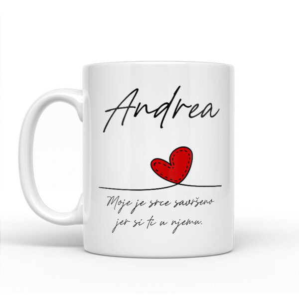 Andrea | Moje Je Srce Savršeno Jer Si Ti U Njemu - Slika 2