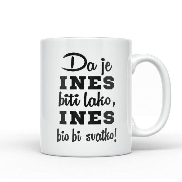 Da Je Ines Biti Lako, Ines Bio Bi Svatko