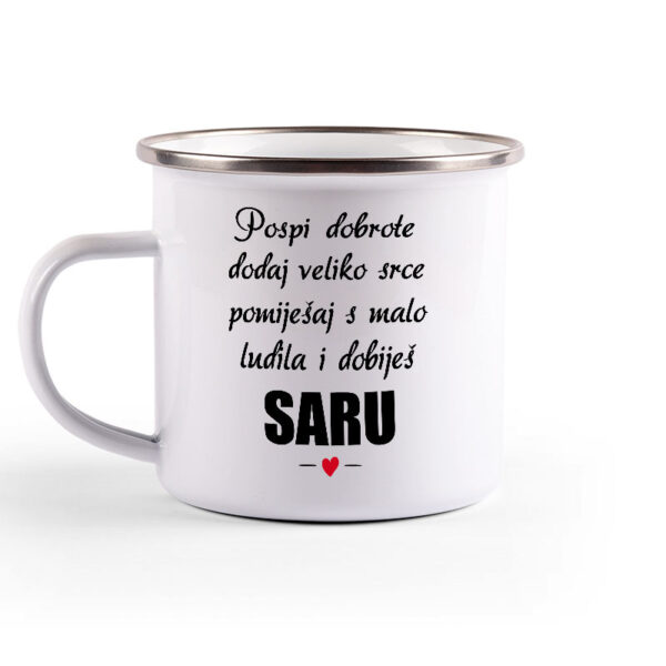 Pospi Dobrote Dodaj Veliko Srce I Pomiješaj S Malo Ludila I Dobiješ Saru - Slika 2