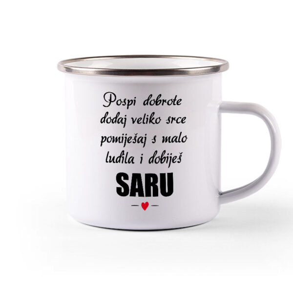 Pospi Dobrote Dodaj Veliko Srce I Pomiješaj S Malo Ludila I Dobiješ Saru