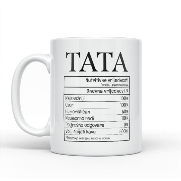 Tata, Nutritivne Vrijednosti - Slika 2