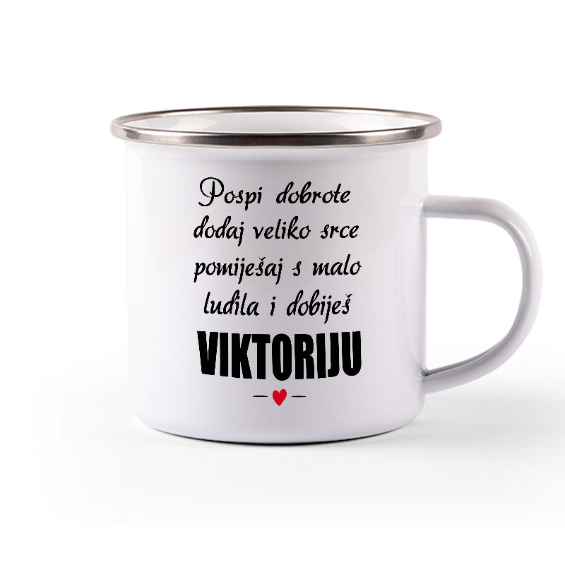 Pospi Dobrote Dodaj Veliko Srce I Pomiješaj S Malo Ludila I Dobiješ Viktoriju