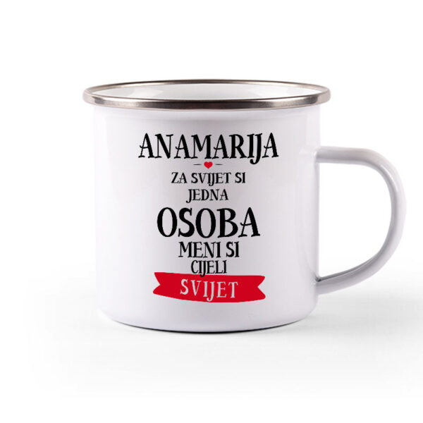 Anamarija Za Svijet Si Jedna Osoba Meni Si Cijeli Svijet