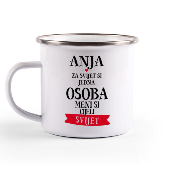 Anja Za Svijet Si Jedna Osoba Meni Si Cijeli Svijet - Slika 2