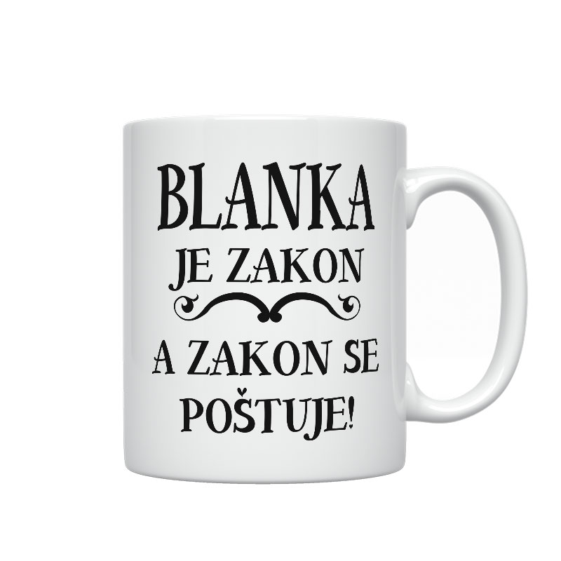 Blanka Je Zakon A Zakon Se Poštuje