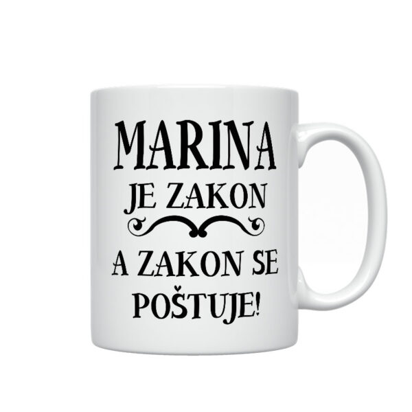 Marina Je Zakon A Zakon Se Poštuje