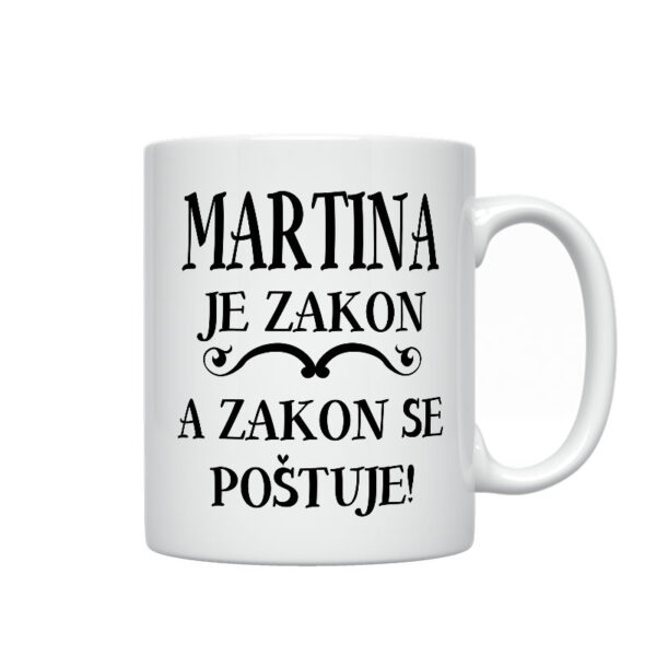 Martina Je Zakon A Zakon Se Poštuje