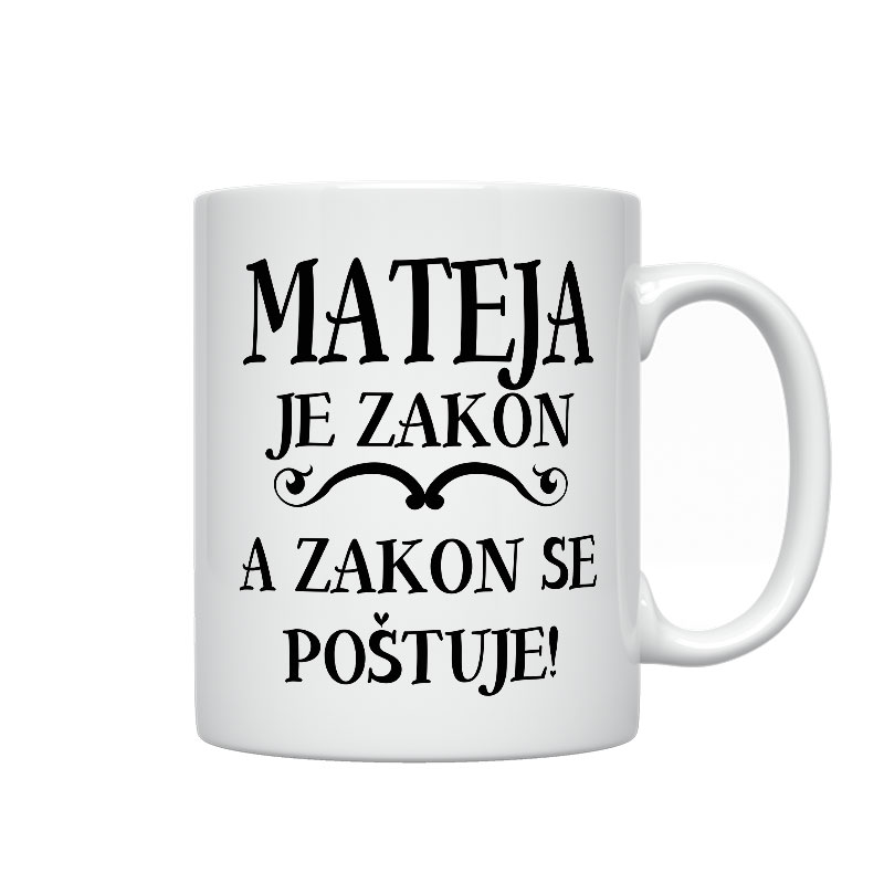Mateja Je Zakon A Zakon Se Poštuje