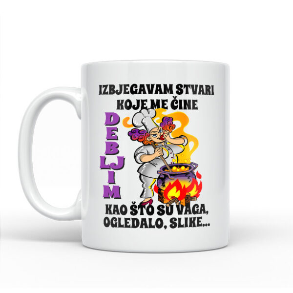 Izbjegavam Stvari Koje Me Čine Debljim Kao Što Su Vaga, Ogledalo, Slike... - Slika 2