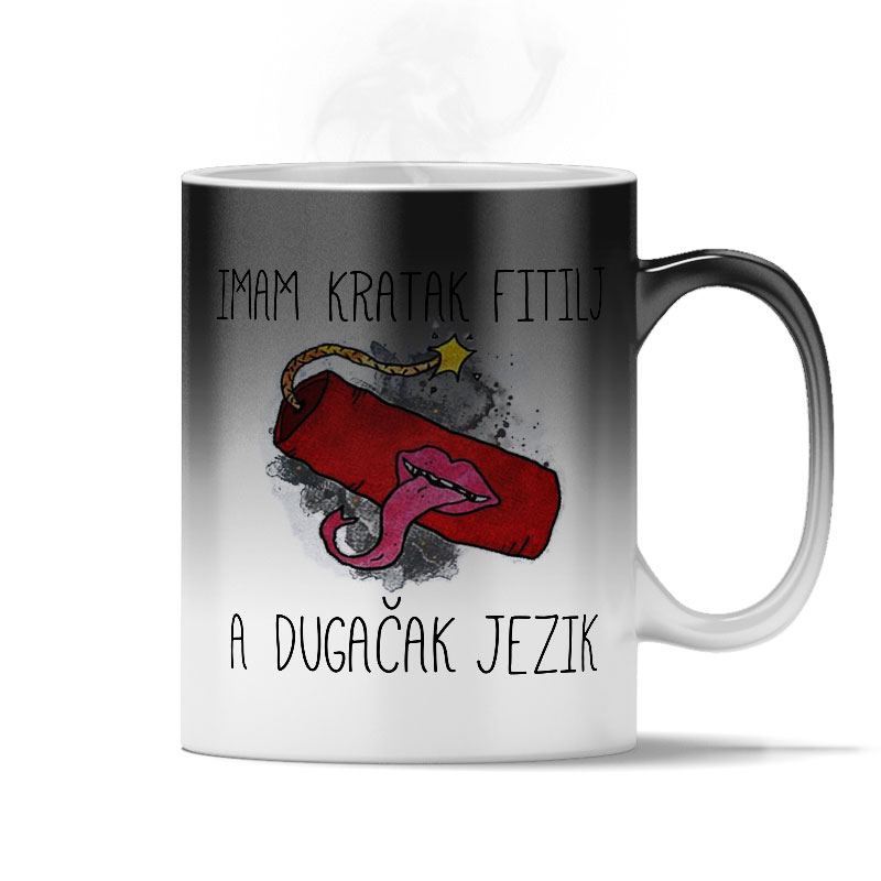 Imam Kratak Fitilj A Dugačak Jezik