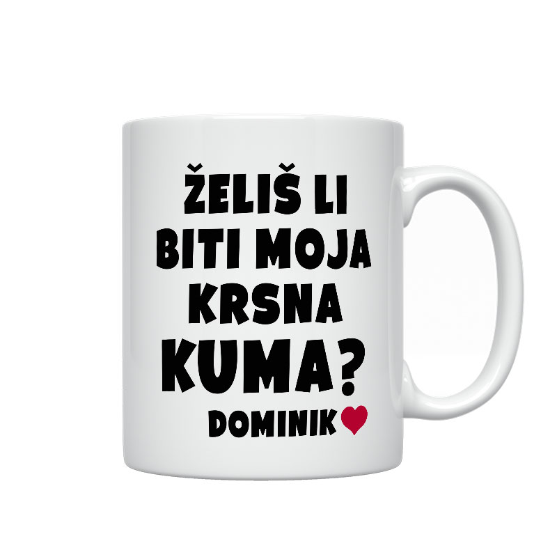 Želiš Li Biti Moja Krsna Kuma? Dominik