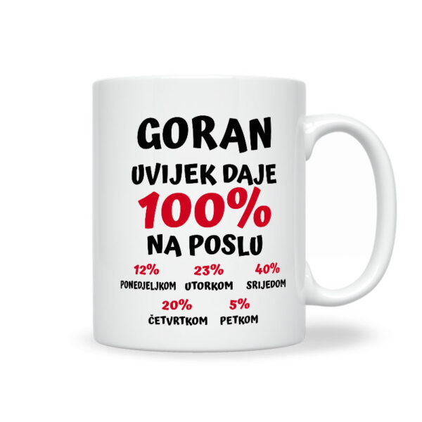 Goran Uvijek Daje 100% Na Poslu